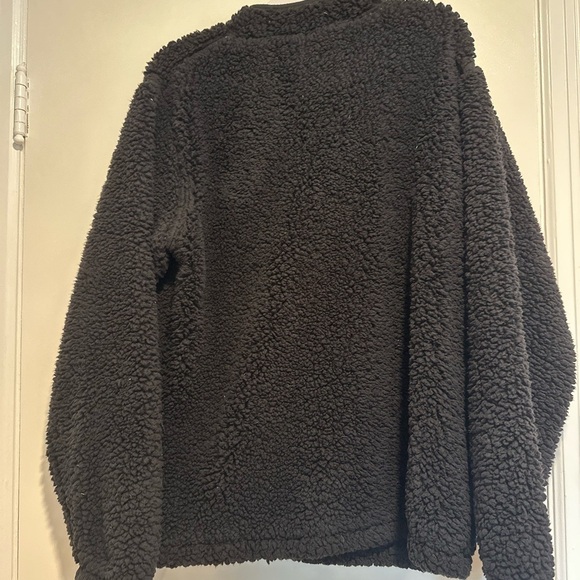 Disney Nightmare Before Christmas Sz: XL Jack Skellington Black Fuzzy Sweater - Picture 2 of 12